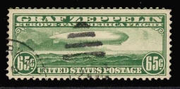 US C13 65-cent Graf Zeppelin Used