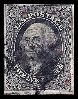 US 17, 1851 12-Cent Washington