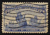 US 233 Four-Cent Columbian Fleet