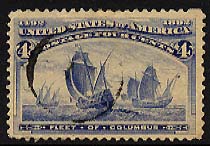 US 233 Four-Cent Columbian Fleet