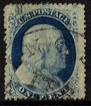 US 24 One-cent Franklin Ty. V