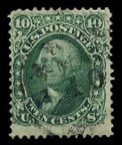 US 68 Ten-Cent 1861 Washington