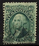 US 68 Ten-Cent 1861 Washington