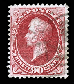 US 155 1870 90-cent Admrial Perry