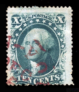 US 32 US 32 10-cent Washington, Green