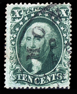 US 34, 1857 10-Cent Washington Ty. IV