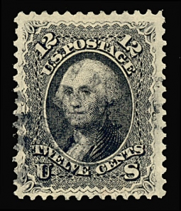 US 69 12 Cent 1861 Washington