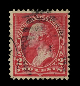 US 250 2 Cent Carmine Washington Type I