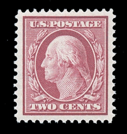 US 375 1910 JumboTwo-Cent Washington